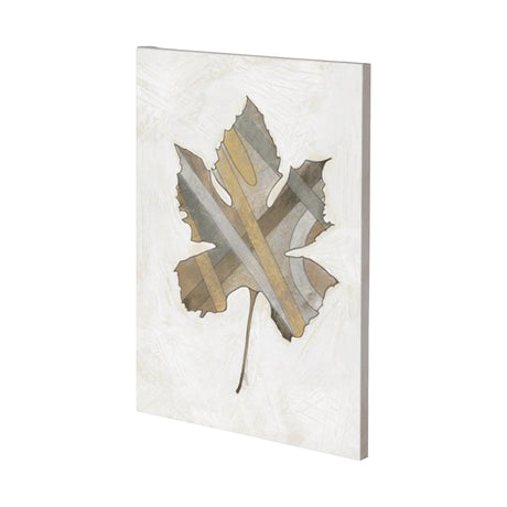 Leafy Patterns 4 by Filippo Ioco a Hand Embellished Textured Canvas from Mercana - Luna Furniture