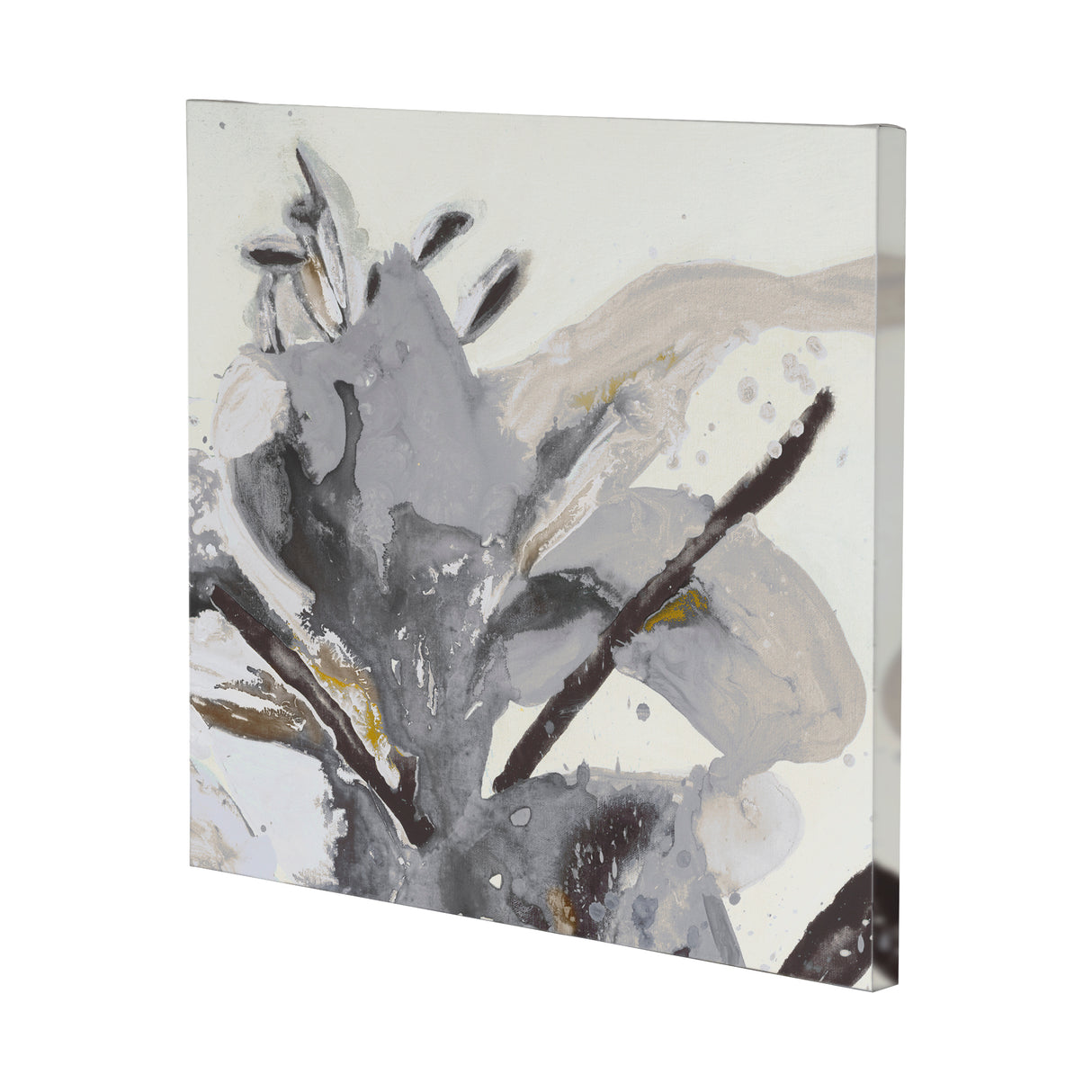 Blooming Opalescent II by Mercana Studio a Hand Embellished Textured Canvas from Mercana - Luna Furniture