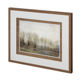 Dreams & Trees Landscape by Matina Theodosiou Hand Embellished Framed Art Print Matted under Glass from Mercana - Luna Furniture