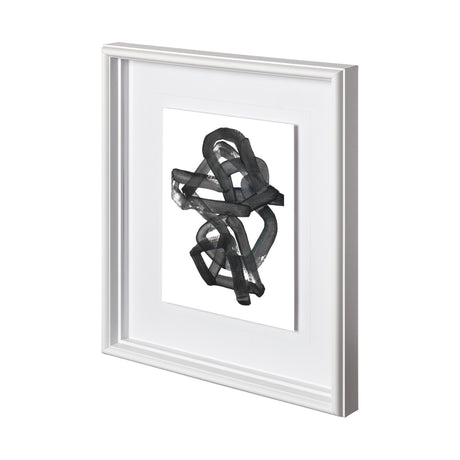 Expression 3 by Lora Gold a Hand Embellished Textured Framed Art Print Matted under Glass from Mercana - Luna Furniture