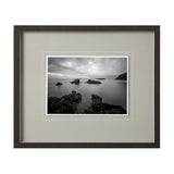 Rocky Coastline, Rosario Beach by Bisig, Steve a Framed Photo Art Print Matted under Glass from Mercana - Luna Furniture