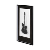 Guitar II by Mercana Studio a Hand Embellished Textured Framed Art Print Matted under Glass from Mercana - Luna Furniture