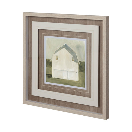 Serene Barn VI by Emma Scarvey a Framed Art Print Matted under Glass from Mercana - Luna Furniture