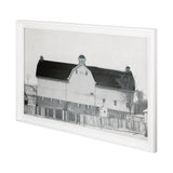 Farm House by Chris Dunker a Hand Embellished Textured Framed Photo Art Print Matted under Glass from Mercana - Luna Furniture