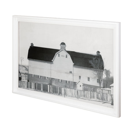 Farm House by Chris Dunker a Hand Embellished Textured Framed Photo Art Print Matted under Glass from Mercana - Luna Furniture