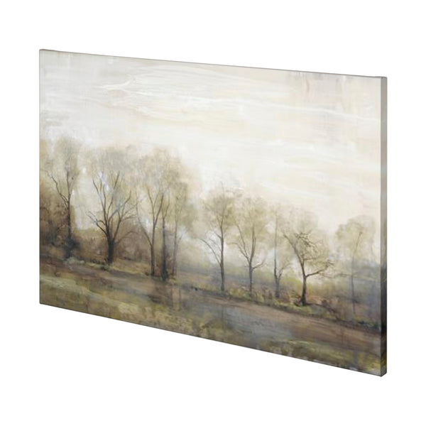 Dreams & Trees Landscape by Matina Theodosiou a Hand Embellished Textured Canvas