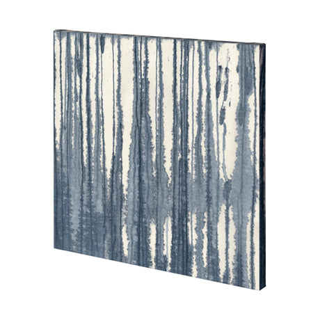 Indigo Muse Abstract by Mercana Studio a Hand Embellished Textured Canvas from Mercana - Luna Furniture