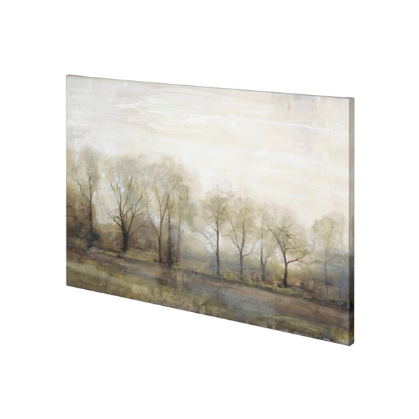 Dreams & Trees Landscape by Matina Theodosiou a Hand Embellished Textured Canvas