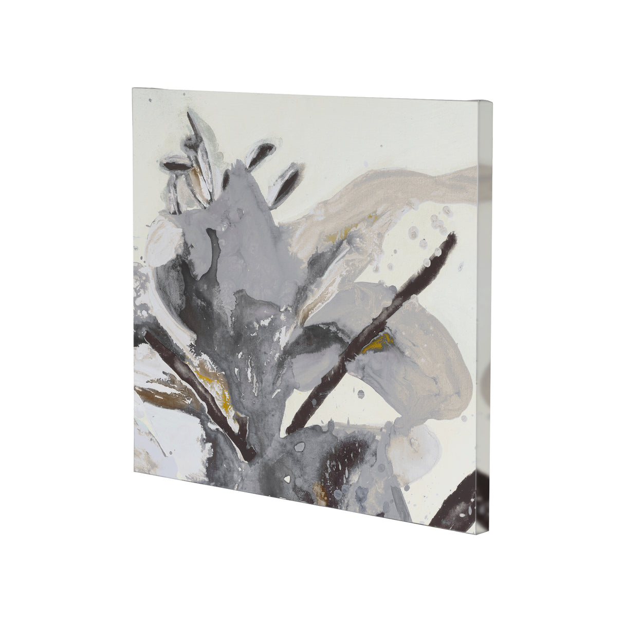 Blooming Opalescent II by Mercana Studio a Hand Embellished Textured Canvas from Mercana - Luna Furniture
