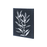 Midnight Leaves II by Megan Meagher a Hand Embellished Textured Canvas from Mercana - Luna Furniture