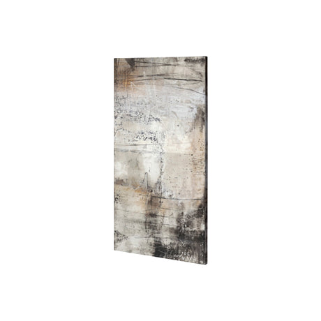 Blk Wht Bronze II by Jennifer Goldberger a Hand Embellished Textured Canvas from Mercana - Luna Furniture