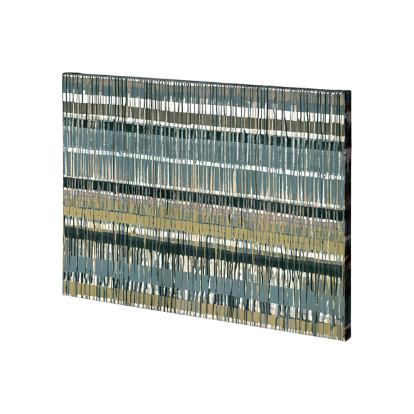 Drip Test 3 by Mercana Studio a Hand Embellished Textured Canvas