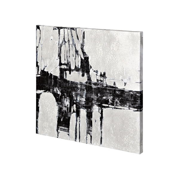 Back Lighting I by Mercana Studio a Hand Embellished Textured Canvas