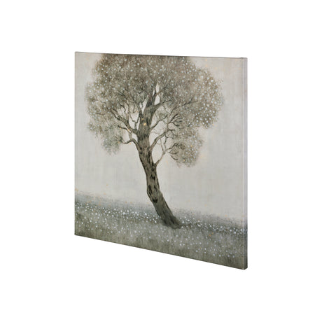 White Blossom Tree by Tim OToole a Hand Embellished Textured Canvas from Mercana - Luna Furniture