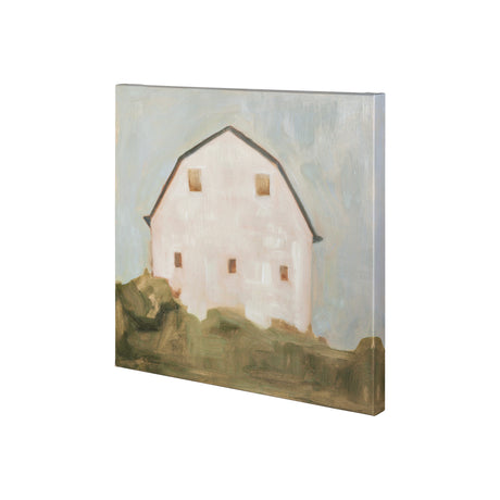 Serene Barn III by Emma Scarvey a Hand Embellished Textured Canvas from Mercana - Luna Furniture