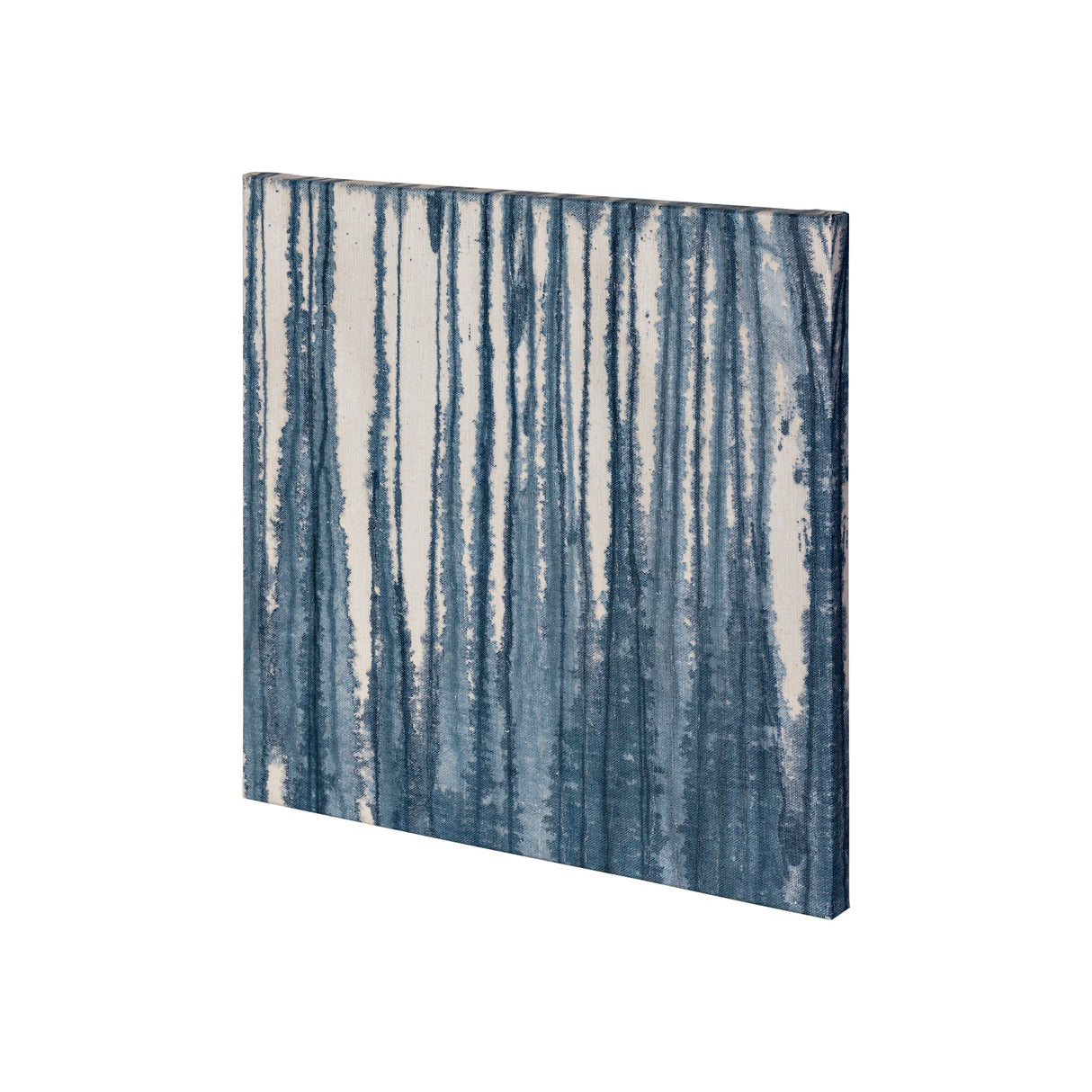 Indigo Muse Abstract by Mercana Studio a Hand Embellished Textured Canvas from Mercana - Luna Furniture