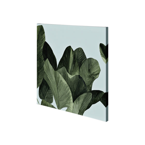Celadon Palms I-3030 by Emma Scarvey a Hand Embellished Textured Canvas