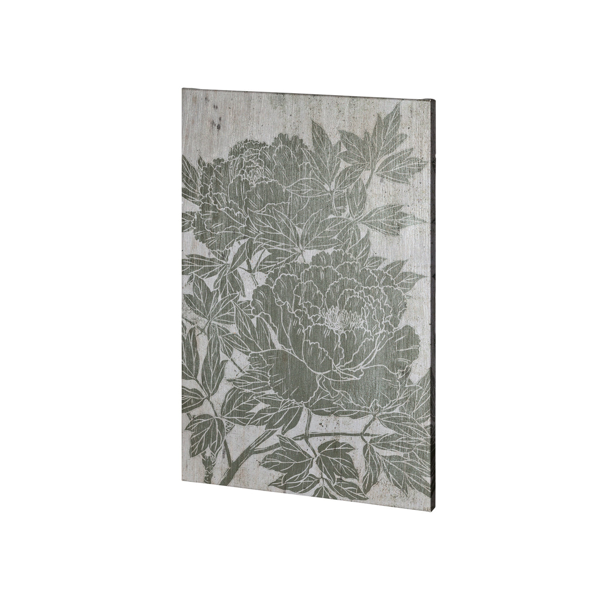 Blooming Peony I by Mercana Studio a Hand Embellished Textured Canvas from Mercana - Luna Furniture