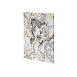 Topography I by Mercana Studio a Hand Embellished Textured Canvas from Mercana - Luna Furniture