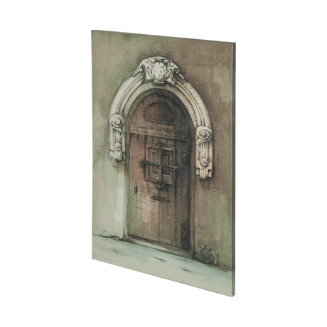 Door I by Mercana Studio a Hand Embellished Textured Canvas from Mercana - Luna Furniture