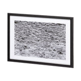 As Snow Melts by Nancy Crowell a Hand Embellished Textured Framed Photo Art Print Matted under Glass from Mercana - Luna Furniture