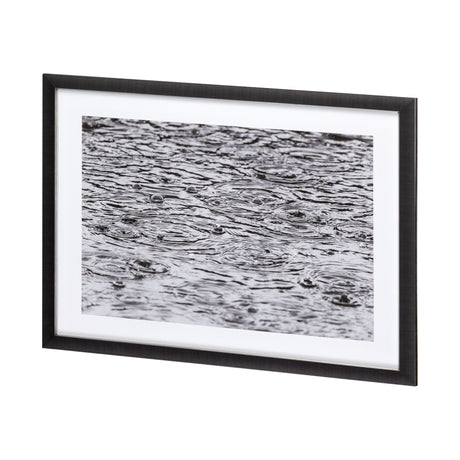 As Snow Melts by Nancy Crowell a Hand Embellished Textured Framed Photo Art Print Matted under Glass from Mercana - Luna Furniture
