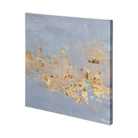 Concrete Gold 3 by Mercana Studio a Hand Embellished Textured Canvas from Mercana - Luna Furniture