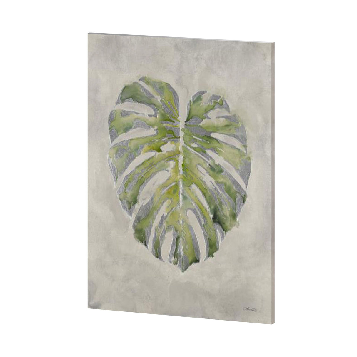 Fresh Unfolds I by Mercana Studio a Hand Embellished Textured Canvas from Mercana - Luna Furniture