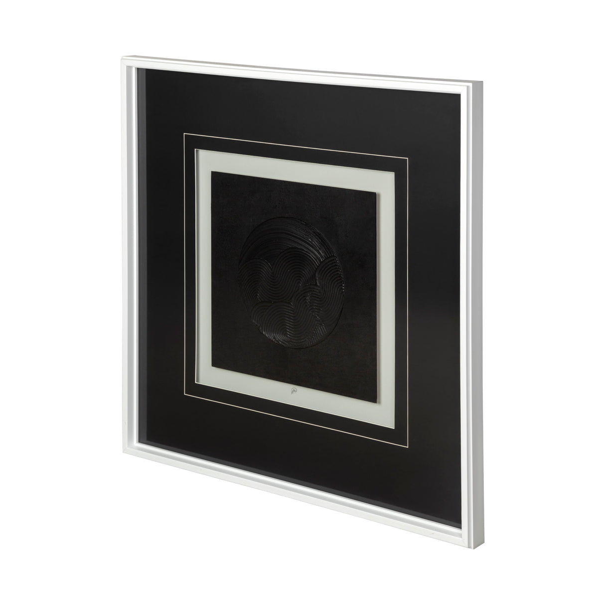 Shadowed Waves I by Studio M a handmade Original Framed Artwork under Glass from Mercana - Luna Furniture