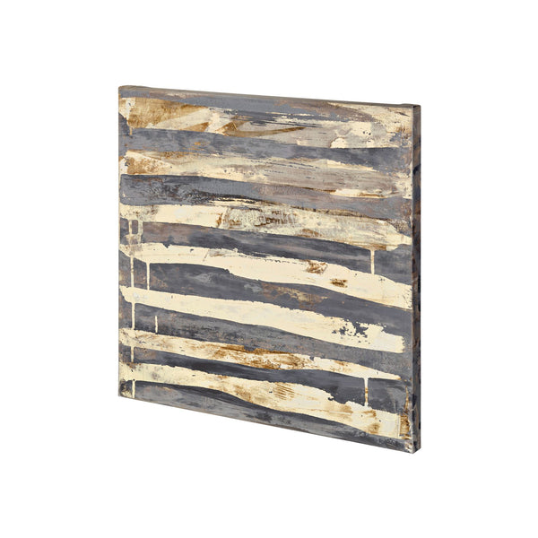 Alloy 5 by Mercana Studio a Hand Embellished Textured Canvas