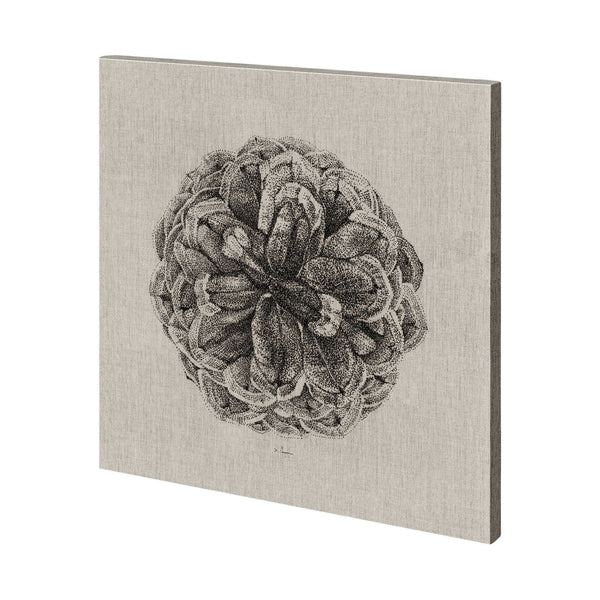 Cone of View I by Mercana Studio a Hand Embellished Textured Canvas