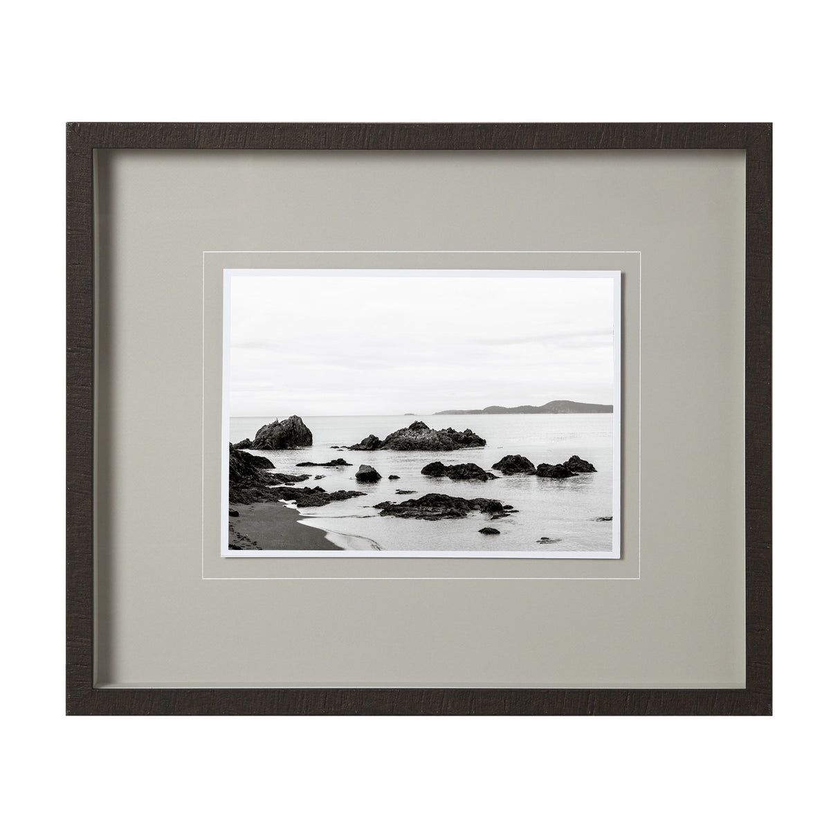 Rocky Beach Rosario by THE Studio a Framed Photo Art Print Matted under Glass from Mercana - Luna Furniture