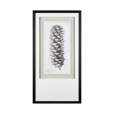 Norway Spruce by Maria Mendez a Framed Art Print Matted under Glass from Mercana - Luna Furniture