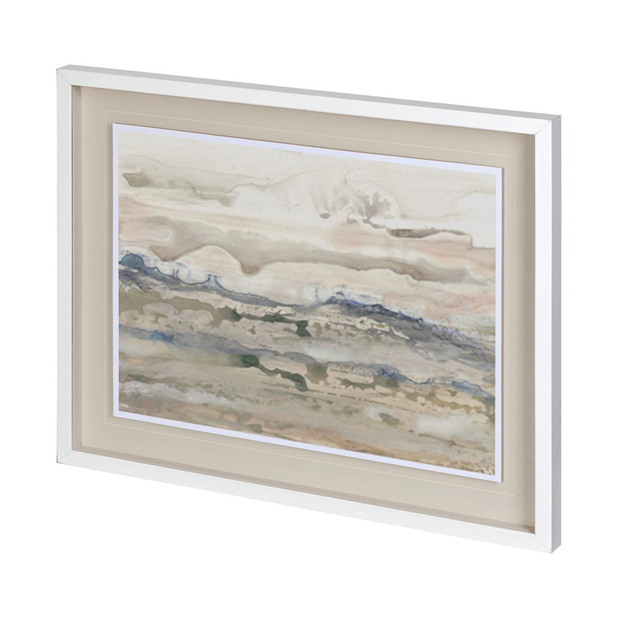 High Desert II by Renee Stramel a Hand Embellished Framed Art Print Matted under Glass from Mercana - Luna Furniture