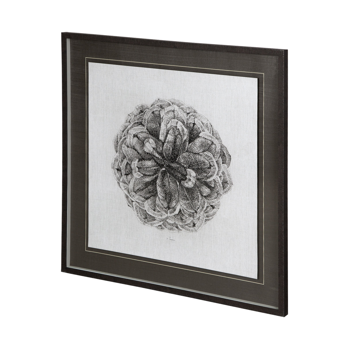 Cone of View I by Mercana Studio a Hand Embellished Textured Framed Art Print Matted under Glass from Mercana - Luna Furniture