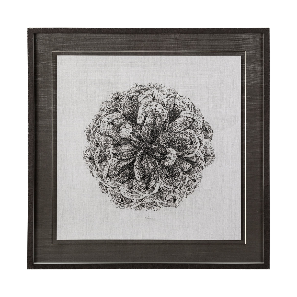 Cone of View I by Mercana Studio a Hand Embellished Textured Framed Art Print Matted under Glass from Mercana - Luna Furniture