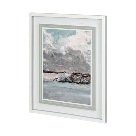Minato II by Amber Zhou a Framed Art Print Matted under Glass from Mercana - Luna Furniture