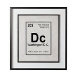Breaking Washington DC B by THE Studio Hand Embellished Textured Framed Art Print Matted under Glass from Mercana - Luna Furniture