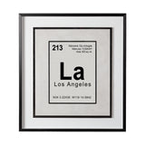 Breaking Los Angeles B by THE Studio a Hand Embellished Textured Framed Art Print Matted under Glass from Mercana - Luna Furniture