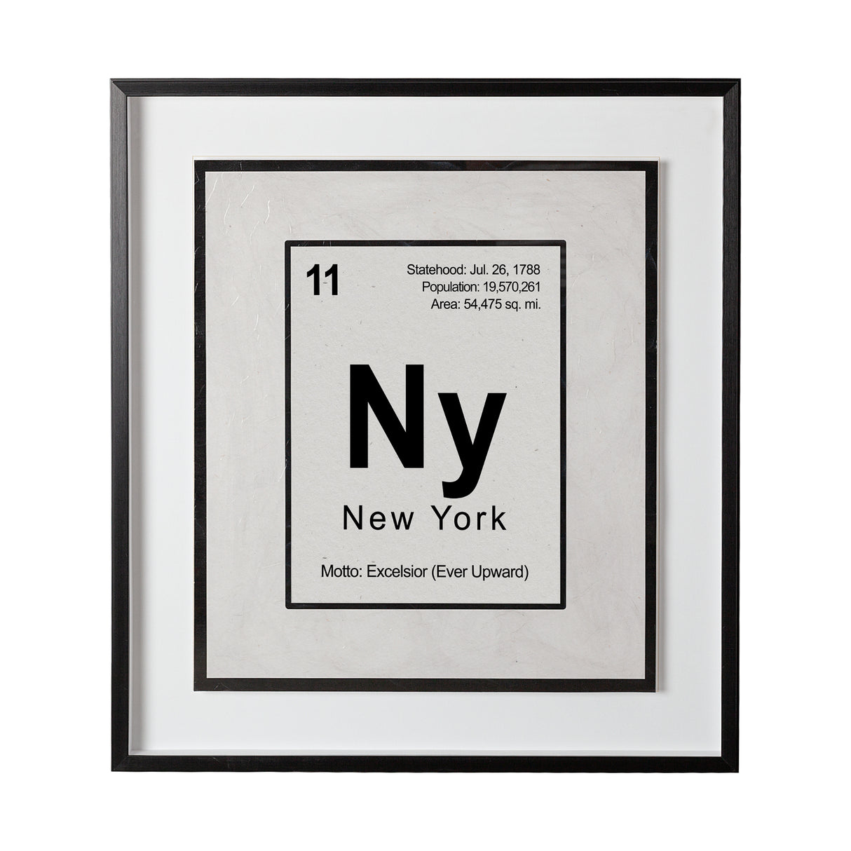Breaking New York B by THE Studio a Hand Embellished Textured Framed Art Print Matted under Glass from Mercana - Luna Furniture