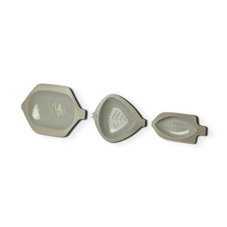 Samira Set of 3 Metal Decorative Fish Trays from Mercana - Luna Furniture