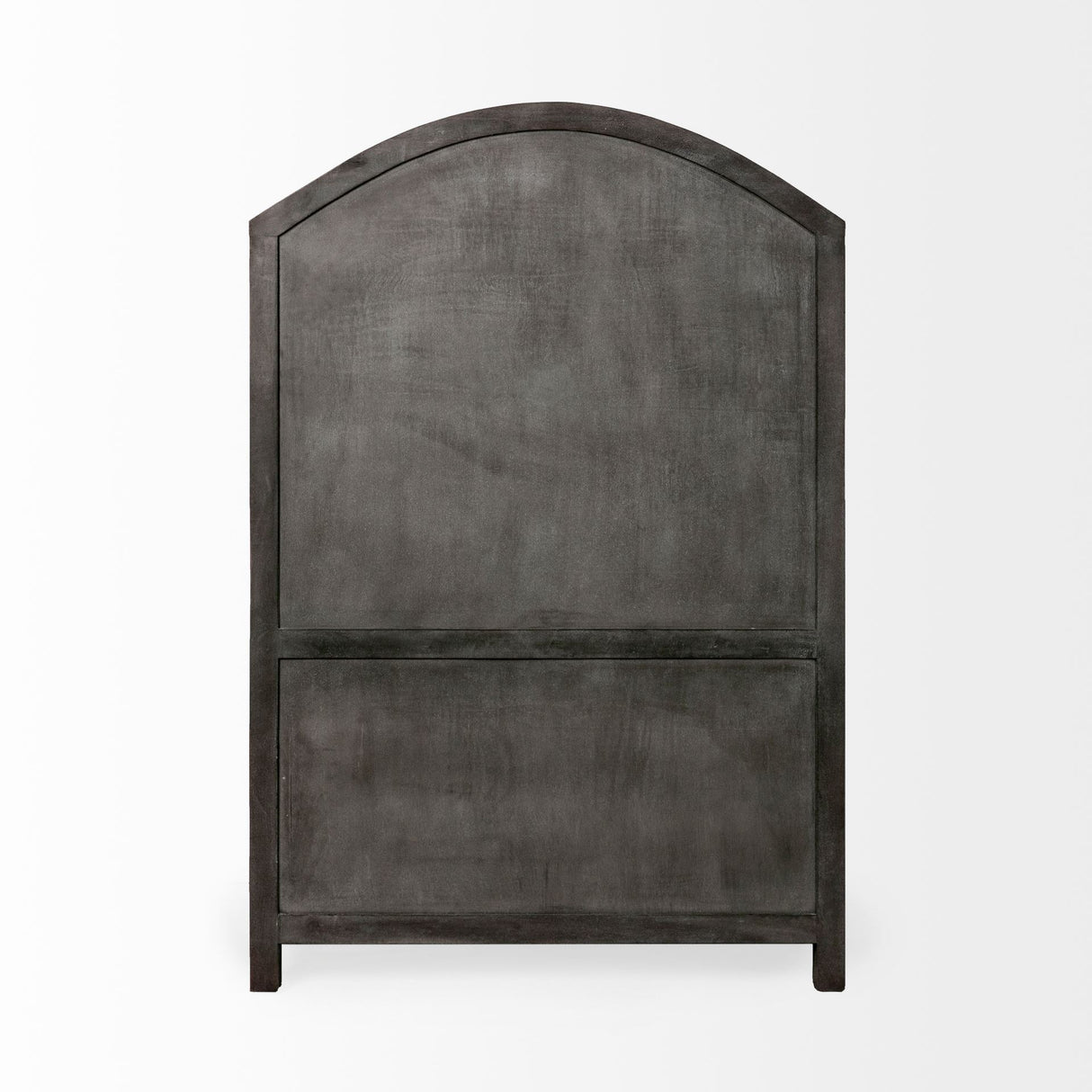 Barrett 48.5L X 17.25W X 73H Gray Solid Wood Display Cabinet from Mercana - Luna Furniture