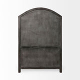 Barrett 48.5L X 17.25W X 73H Gray Solid Wood Display Cabinet from Mercana - Luna Furniture