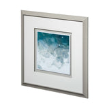 Aerial Blue -II by Brianna Andreychuk a Framed Art Print Matted under Glass from Mercana - Luna Furniture