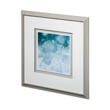 Aerial Blue -I by Brianna Andreychuk a Framed Art Print Matted under Glass from Mercana - Luna Furniture