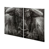 Ringo by Mercana Studio a Hand Embellished Textured Canvas from Mercana - Luna Furniture