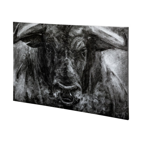 Ringo by Mercana Studio a Hand Embellished Textured Canvas from Mercana - Luna Furniture