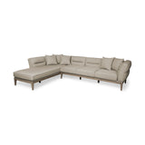 Denali IV 121" Beige Upholstered Wooden Frame Left Four Seater Sectional from Mercana - Luna Furniture