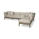Denali III Beige Upholstered Wooden Frame Sectional from Mercana - Luna Furniture