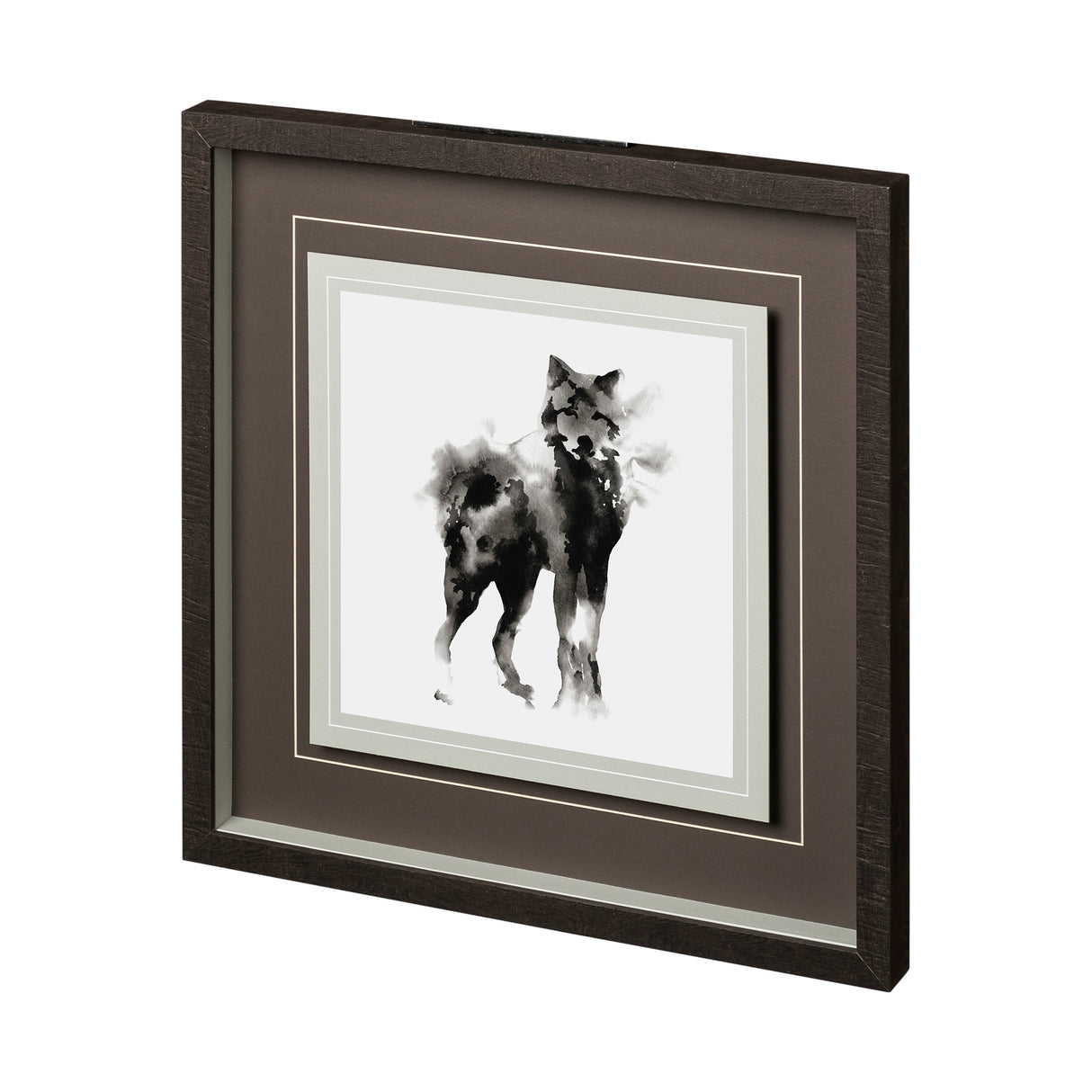 Nilgiri by Kristine Hegre a Hand Embellished Textured Framed Art Print Matted under Glass from Mercana - Luna Furniture
